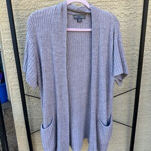 Barefoot Dreams Lavender Cardigan